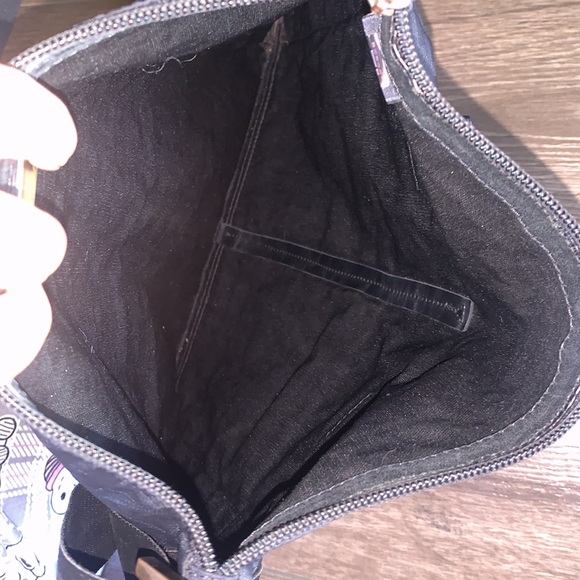 Fendi zucca sling messenger bag black authenticated by posh - Picture 11 of 14